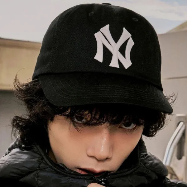 Mũ MLB Q Fit Unstructured Cap NY Yankees Màu Đen
