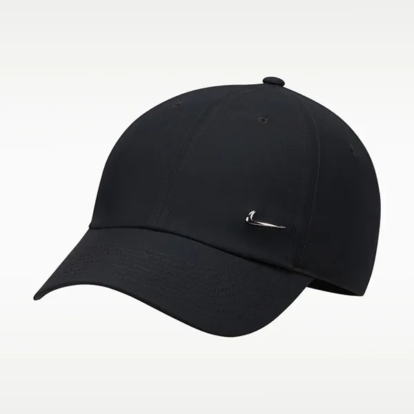 Mũ Nike Dri-Fit Club Unstructured Metal Swoosh Cap FB5372-010 Màu Đen
