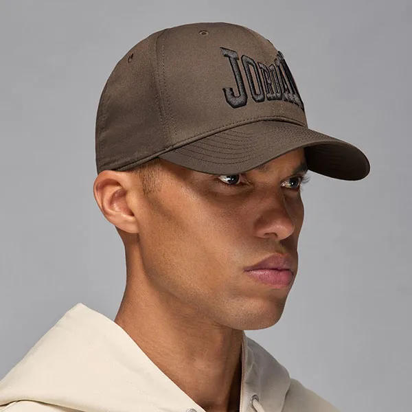 Mũ Nike Jordan Brooklyn Rise Cap Adjustable Realtree Hat HV1076-237 Màu Nâu Đen Size M