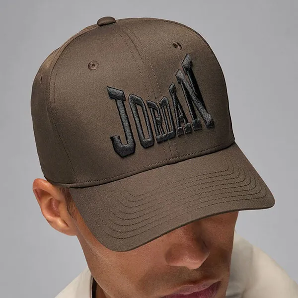 Mũ Nike Jordan Brooklyn Rise Cap Adjustable Realtree Hat HV1076-237 Màu Nâu Đen Size M