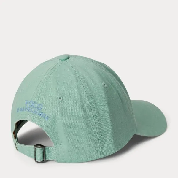 Mũ Polo Ralph Lauren Long Bill Washed Twill Cap Màu Xanh Mint