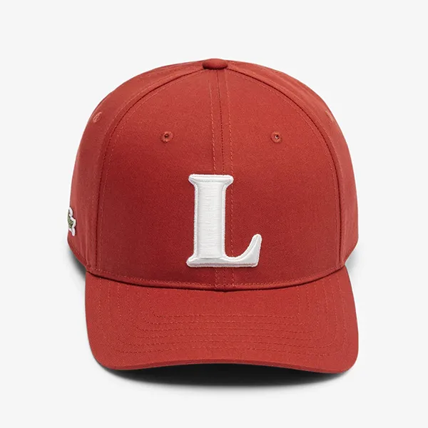 Mũ Unisex Lacoste 3D Embroidered Baseball Cap RK0342 AFS Màu Đỏ