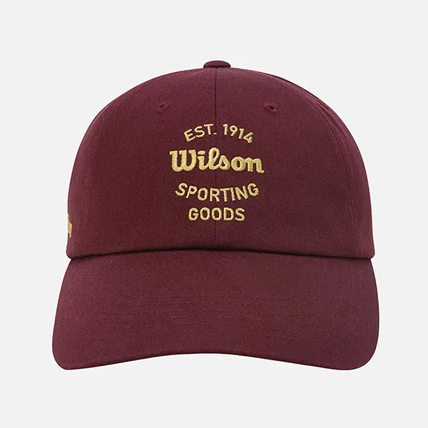 Mũ Wilson Sporting Goods Cap W243006LHC95 Màu Đỏ Mận