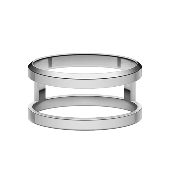 Nhẫn Daniel Wellington Elan Dual Ring Silver DW00400119 Màu Bạc