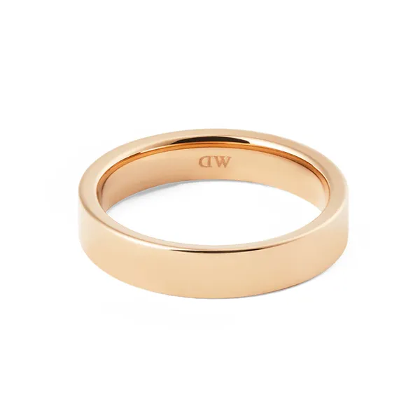 Nhẫn Daniel Wellington Line Ring Polished Rose Gold 4.5mm DW00401845 Màu Vàng Hồng