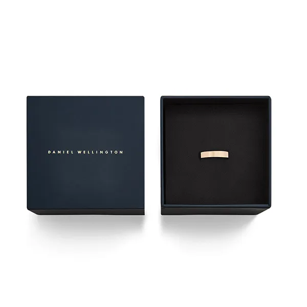 Nhẫn Daniel Wellington Line Ring Polished Rose Gold 4.5mm DW00401845 Màu Vàng Hồng