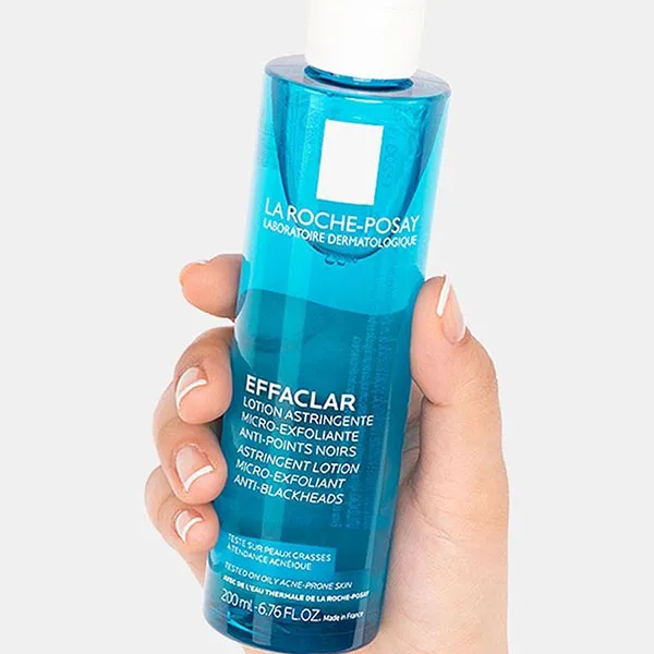 Nước Hoa Hồng La Roche-Posay Effaclar Astringent Micro-Exfoliating Astringent Lotion 200ml