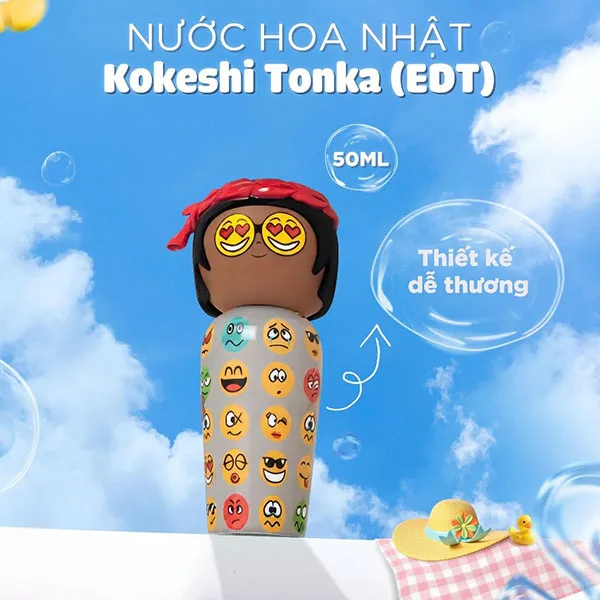 Nước Hoa Nam Kokeshi Tonka Eau De Toilette 50ml
