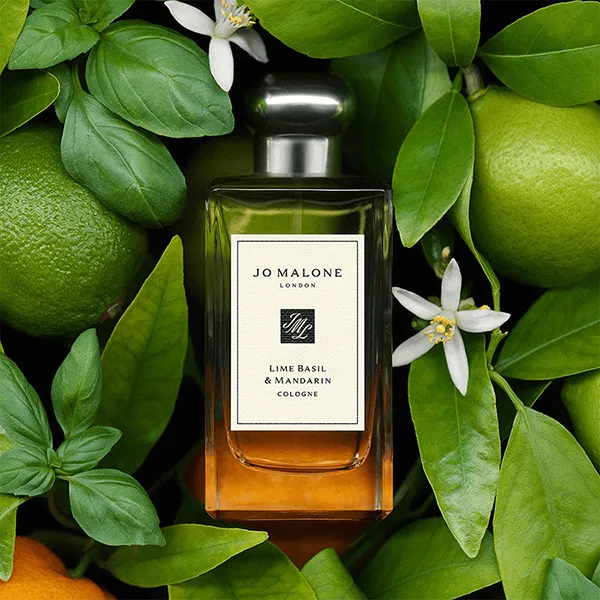Nước Hoa Unisex Jo Malone Cologne Lime Basil & Mandarin 100ml Tươi Mới, Sảng Khoái