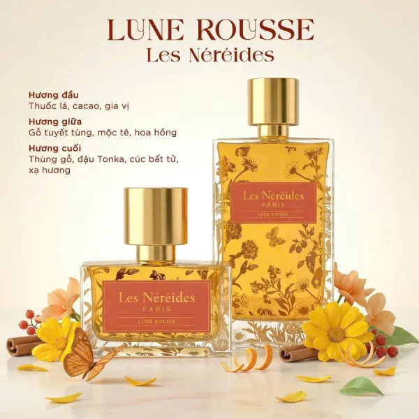 Nước Hoa Unisex Les Néréides Lune Rousse EDP 100ml