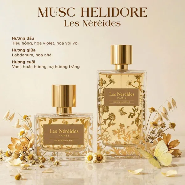 Nước Hoa Unisex Les Néréides Musc Héliodore EDP 100ml