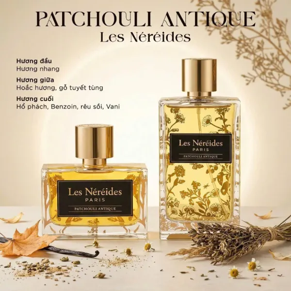 Nước Hoa Unisex Les Néréides Patchouli Antique EDP 100ml