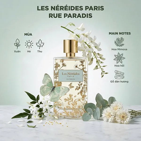 Nước Hoa Unisex Les Néréides Rue Paradis EDP 100ml