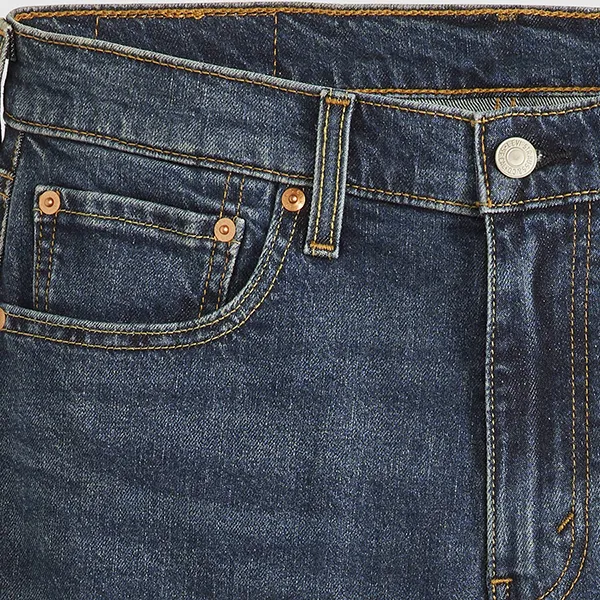 Quần Short Jean Nam Levi's Slim Fit 393870 - 137 Màu Xanh Tối Size 30
