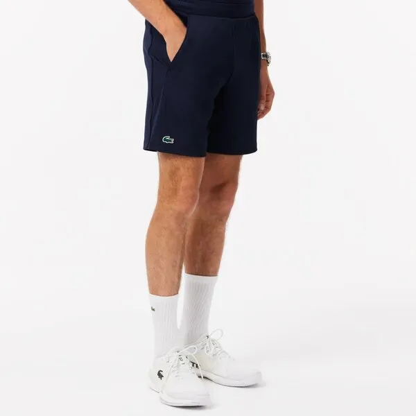Quần Short Nam Lacoste Men's Regular Fit Stretch Tennis Shorts GH1089-51 5FS Màu Xanh Navy Size 2