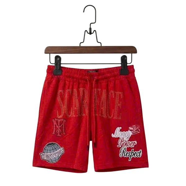 Quần Short Nam Reason Clothing RE5-066 Red Màu Đỏ Size L