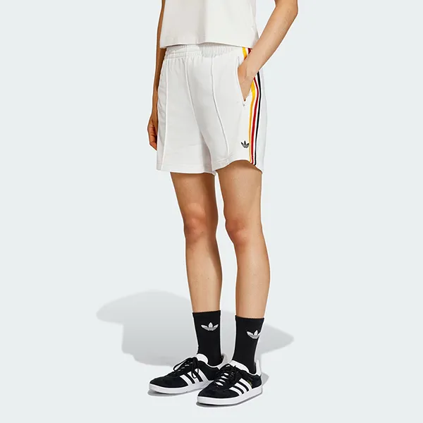 Quần Short Nữ Adidas Firebird Classic KE9365 Màu Trắng Size S