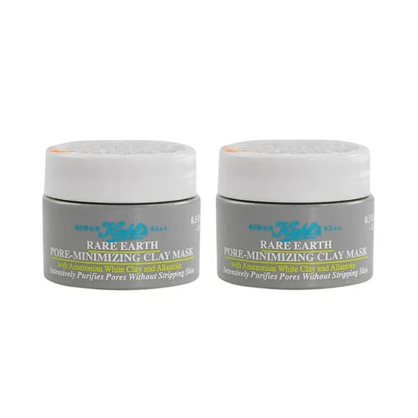 Set 2 Hũ Mặt Nạ Đất Sét Kiehl's Rare Earth Pore Cleansing Masque Mini 14ml