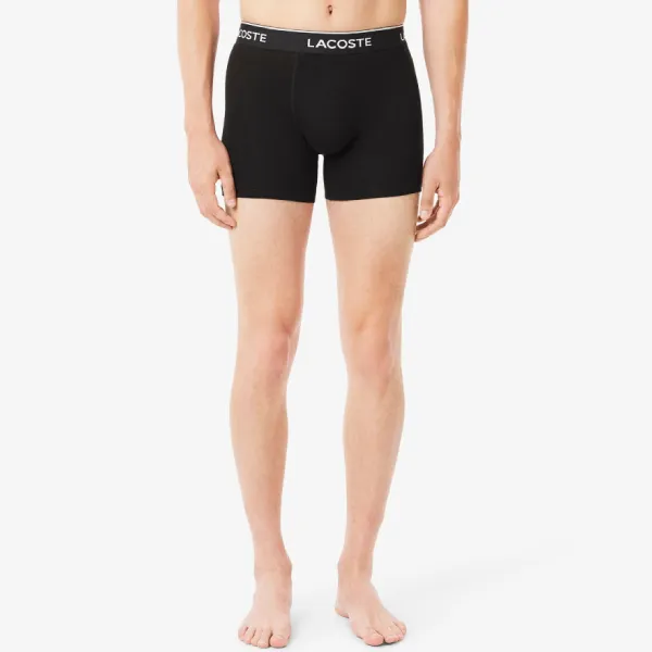 Set 3 Quần Lót Nam Lacoste Men's 3-Pack Stretch Cotton Boxer Briefs 6H2411-51-ISZ Phối Màu Size S