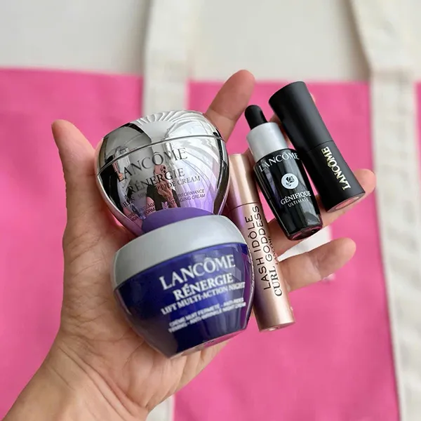 Set Dưỡng Da Và Trang Điểm Cao Cấp Lancôme Macy’s 6 Món
