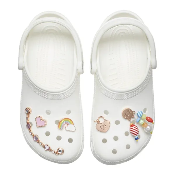 Set Hạt Vòng Charm Crocs Jibbitz Charm Shine Like A Diamond Phối Màu