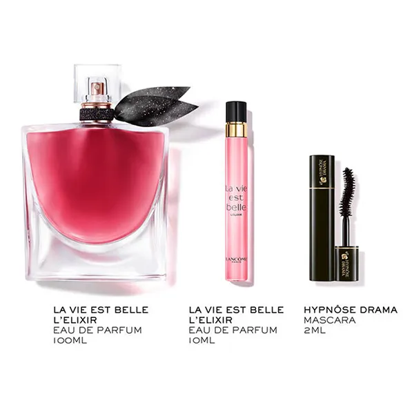 Set Nước Hoa Nữ Lancôme La Vie Est Belle L’Elixir Gift Set (EDP 100ml + EDP Mini 10ml + Chuốt Mi Mini)