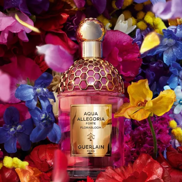 Set Nước Hoa Và Dưỡng Thể Guerlain Aqua Allegoria Florabloom Forte 3 Món