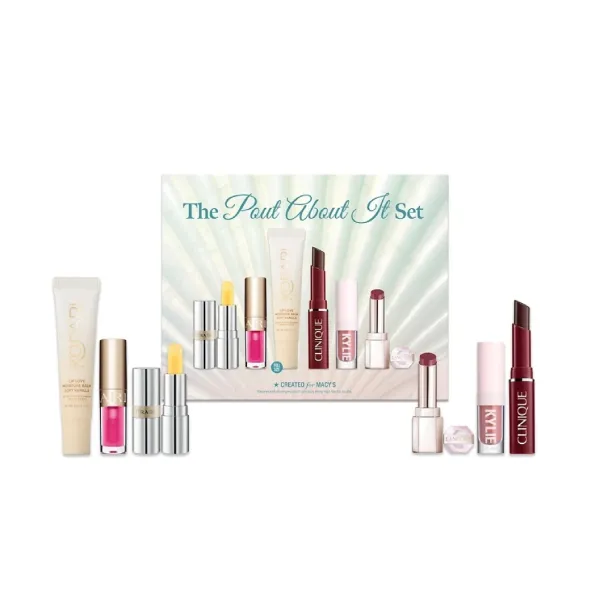 Set Son Dưỡng Clarins The Pout About It Makeup Set