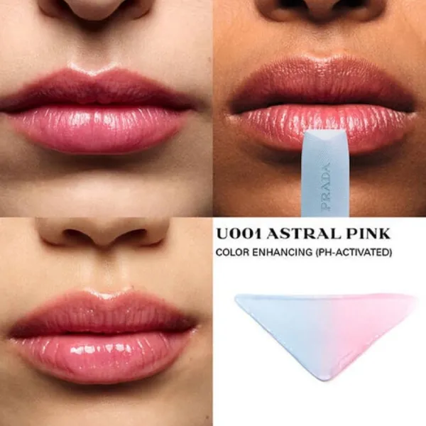 Set Son Dưỡng Prada Hydrating Mini Lip Balm Trio 3 Món