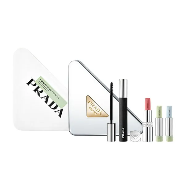 Set Son + Mascara Prada Beauty Clutch 5 Món