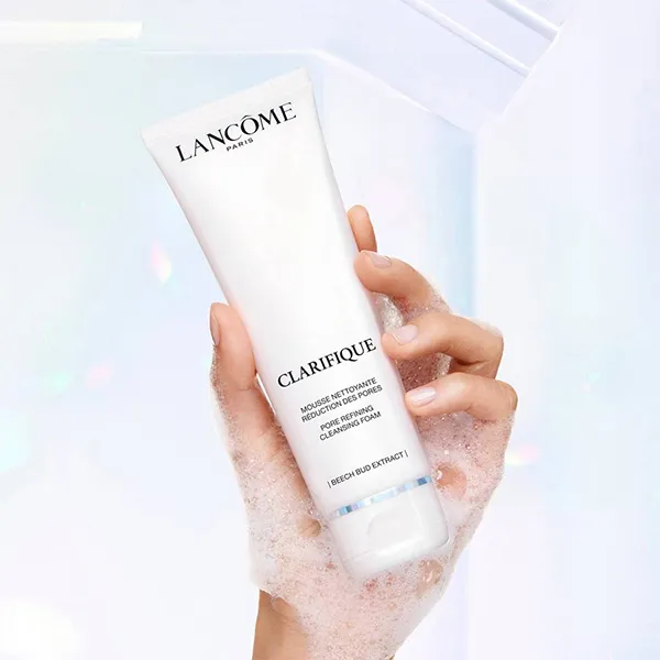 Set Sữa Rửa Mặt + Kem Dưỡng Dịu Da Lancôme (Clarifique Cleansing Foam 125ml + Hydra Zen Gel-Crème 30ml)