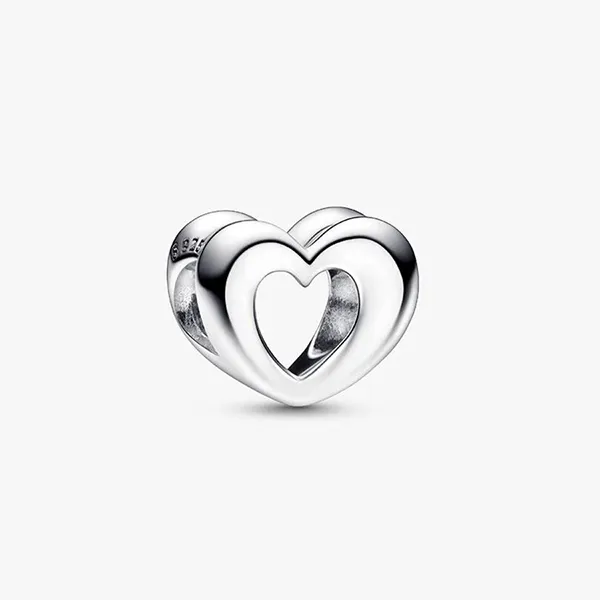 Set Vòng Đeo Tay + Hạt Vòng Charm Pandora 590792C00 + 792492C00 Màu Bạc