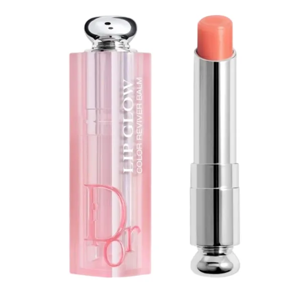 Son Dưỡng Dior Addict Lip Glow Balm Lipstick 004 Coral Màu Cam San Hô (Box Xanh)
