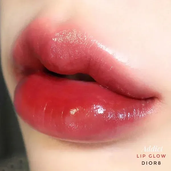 Son Dưỡng Dior Addict Lip Glow Dior 8 Màu Đỏ Gạch