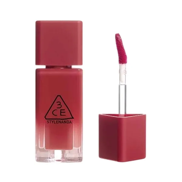 Son Kem 3CE Gummy Oil Tint 04 Rose Gummy Màu Đỏ Hồng