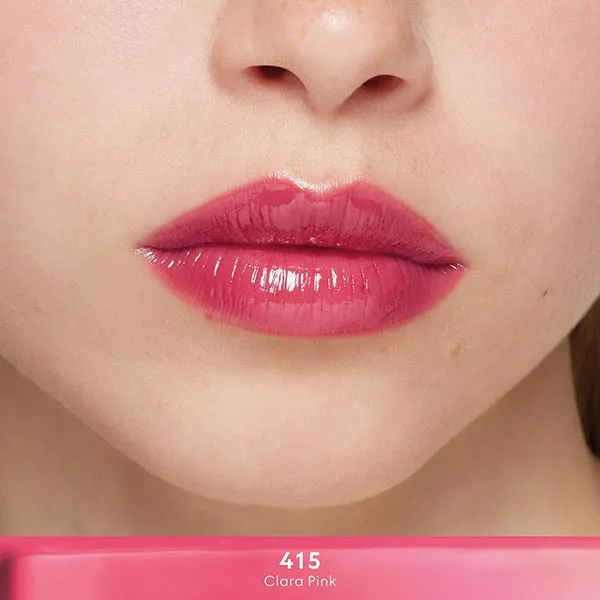 Son Kem Gucci Glow Oil-In-Water Tint 415 Clara Pink Màu Hồng