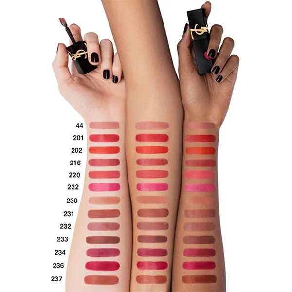 Son Kem Yves Saint Laurent YSL The Inks Blur 237 Spice Obsession Màu Đỏ Cam Gạch 5.5ml