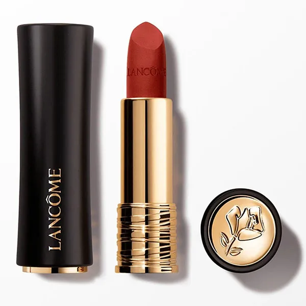 Son Lancôme L’absolu Rouge Drama Matte 196 French Touch Màu Cam Đỏ Đất