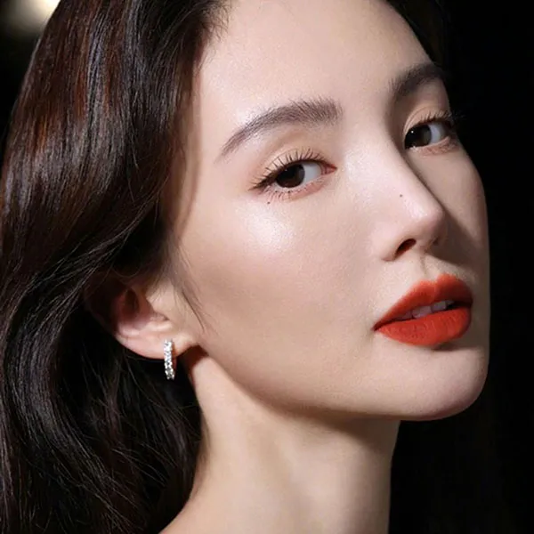 Son Lancôme L’absolu Rouge Drama Matte 196 French Touch Màu Cam Đỏ Đất