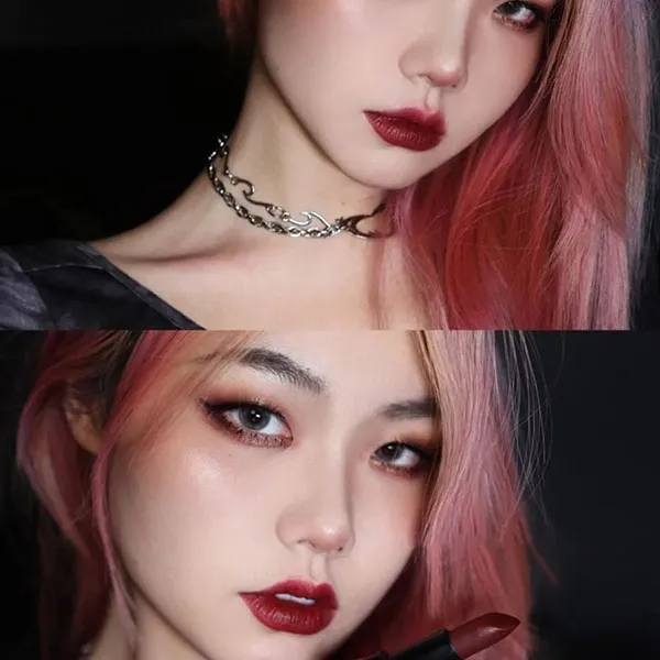 Son Lì Hermès Rouge À Lèvres Matte Lipstick Rouge H 85 Mat Màu Đỏ Thẫm