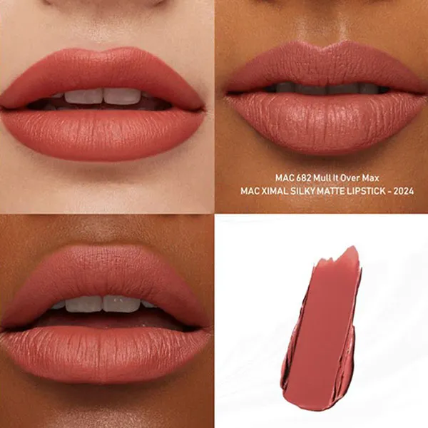 Son Lì MAC Ximal Silky Matte 682 Mull It To The Max Màu Hồng Đất Nude