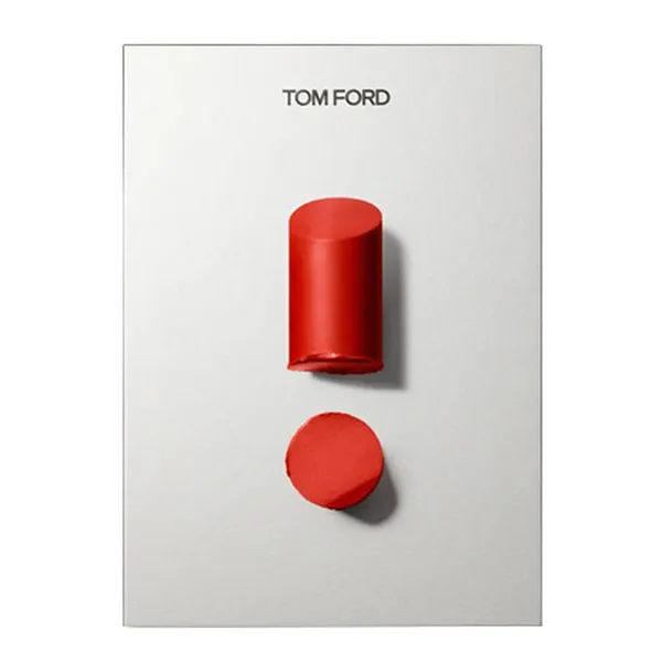 Son Lì Tom Ford Figue Lip Color Satin Matte 16 Scarlet Rouge Màu Đỏ