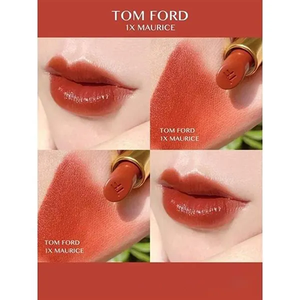 Son Tom Ford Lip Color Rouge À Lèvres Lip Color 1X Maurice Màu Đỏ Cam 2g (Unbox)