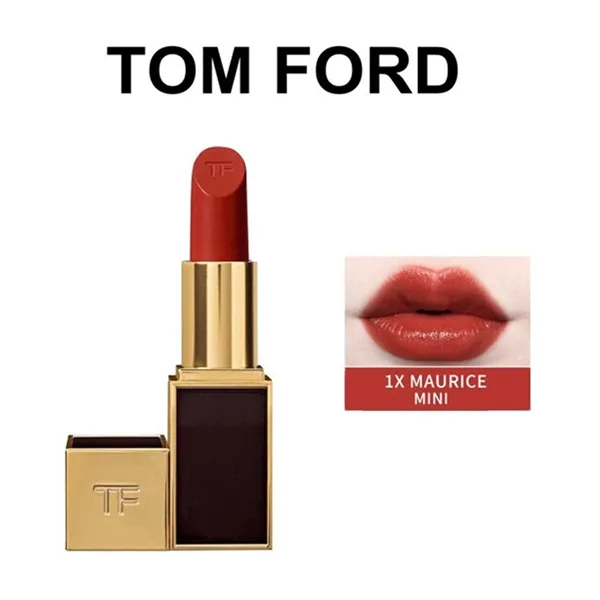 Son Tom Ford Lip Color Rouge À Lèvres Lip Color 1X Maurice Màu Đỏ Cam 2g (Unbox)