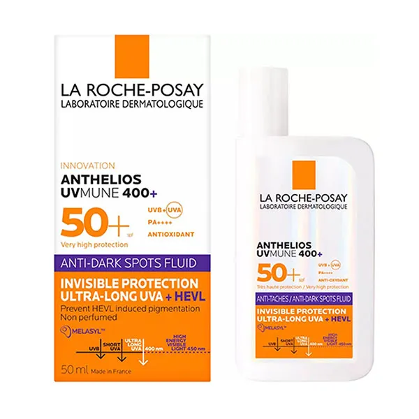 Sữa Chống Nắng La Roche-Posay Anthelios Uvmune 400 Anti-Dark Spots Fluid SPF50+ 50ml