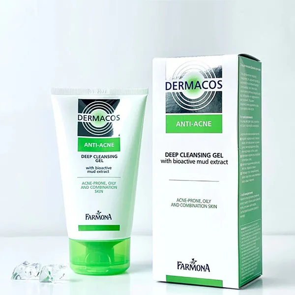 Sữa Rửa Mặt Farmona Dermacos Anti Acne Deep Cleansing Gel 150ml