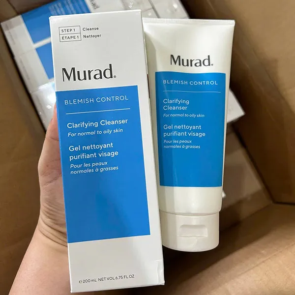 Sữa Rửa Mặt Giảm Mụn Và Trẻ Hóa Da Murad Clarifying Cleanser 200ml