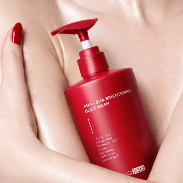 Sữa Tắm Làm Sạch, Hỗ Trợ Dưỡng Sáng Da Eviralab AHA BHA Brightening Body Wash 300ml
