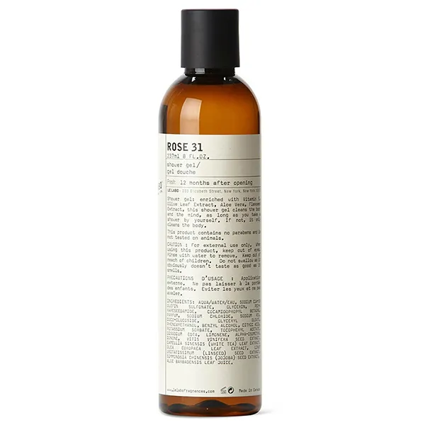 Sữa Tắm Hương Nước Hoa Le Labo Rose 31 Shower Gel 237ml