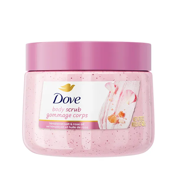 Tẩy Tế Bào Chết Dove Himalayan Salt & Rose Oil Exfoliating Body Scrub 425g